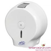 BNG Mini Jumbo Tuvalet Kağıdı Dispenseri BEYAZ