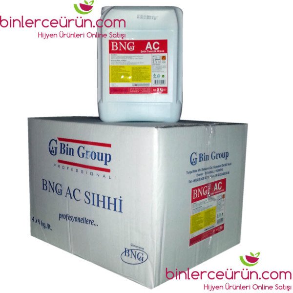 BNG AC Sıhhi Konsantre Temizlik Ürünü 5 Lt