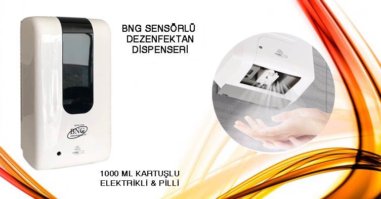 Sensörlü dezenfektan dispenseri